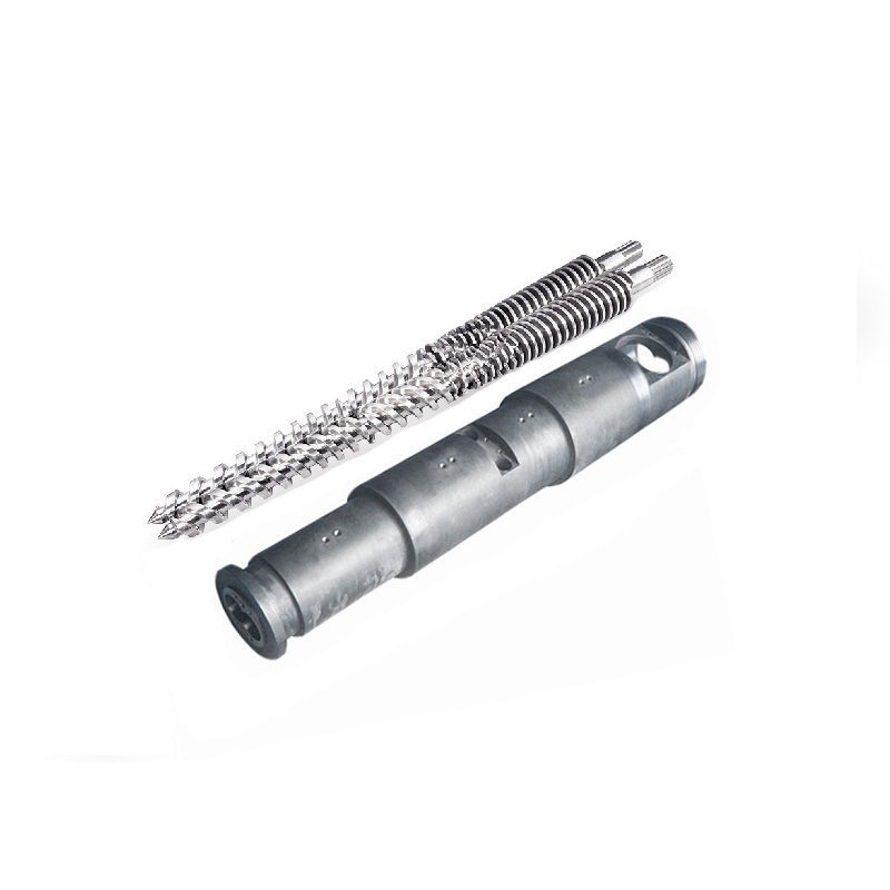 Conical Twin Screw Barrel for PVC/PE Pipe Profile Recycle Extruder